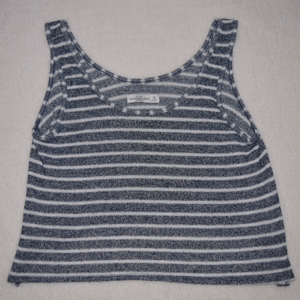 A&F Striped Flowy Tank Top